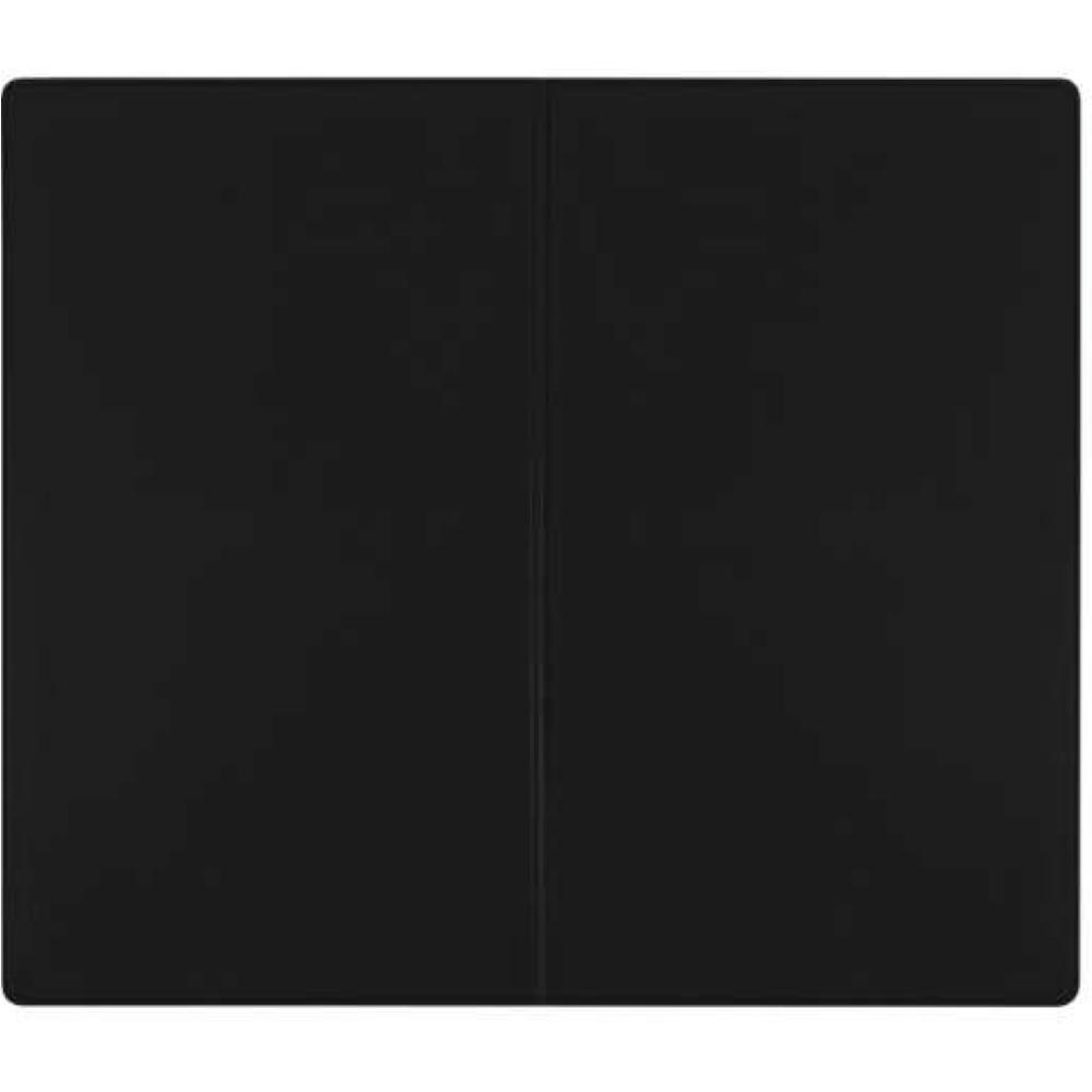 thanxx® Flugtickettasche "Ticket1" Normalfolie schwarz