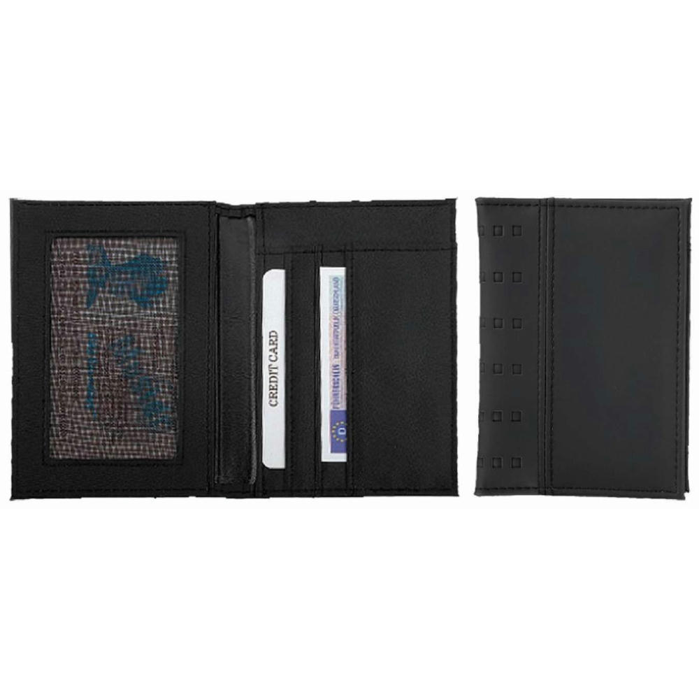 CreativDesign® Ausweistasche "Square" schwarz