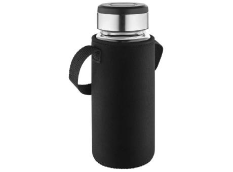 Metmaxx® Wasserflasche "GenerationRefillGourmet" transparent