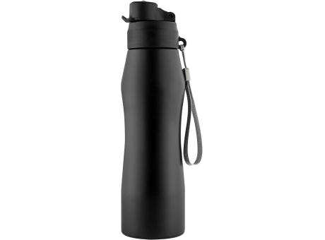 Metmaxx® Wasserflasche "GenerationRefill" schwarz