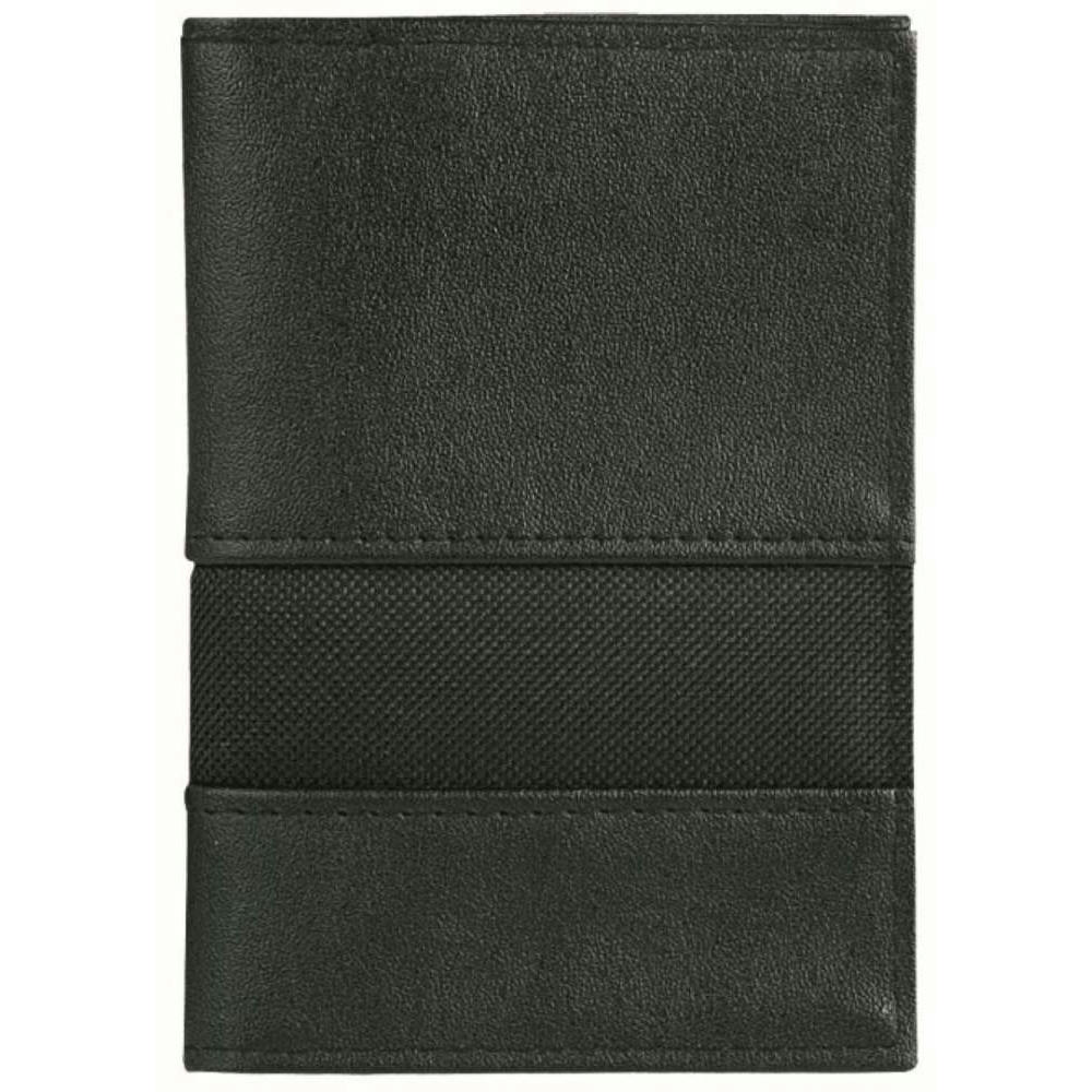 CreativDesign® Ausweistasche "Paper 2" schwarz