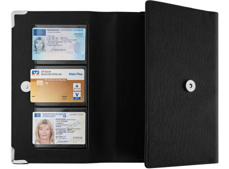 CreativDesign® Wagenpapiertasche "CarDeLuxeLabel" schwarz