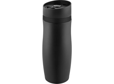 Metmaxx® Thermobecher "CremaExtensaNero" schwarz/Ring schwarz