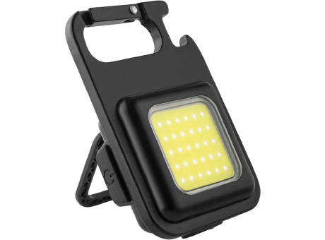 Metmaxx® LED MegaBeam Lampe "MiniSquareLightReCharge" schwarz