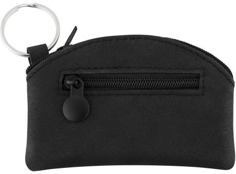 CreativDesign® Schlüsseltasche "Curve Label" schwarz