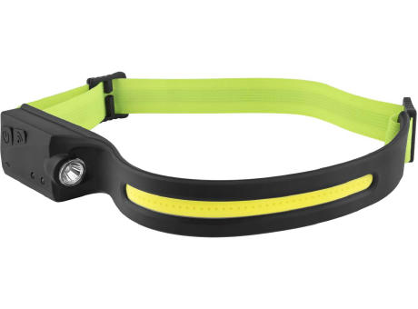 Metmaxx® LED MegaBeam Kopflampe „HeadlightSwipe“ schwarz