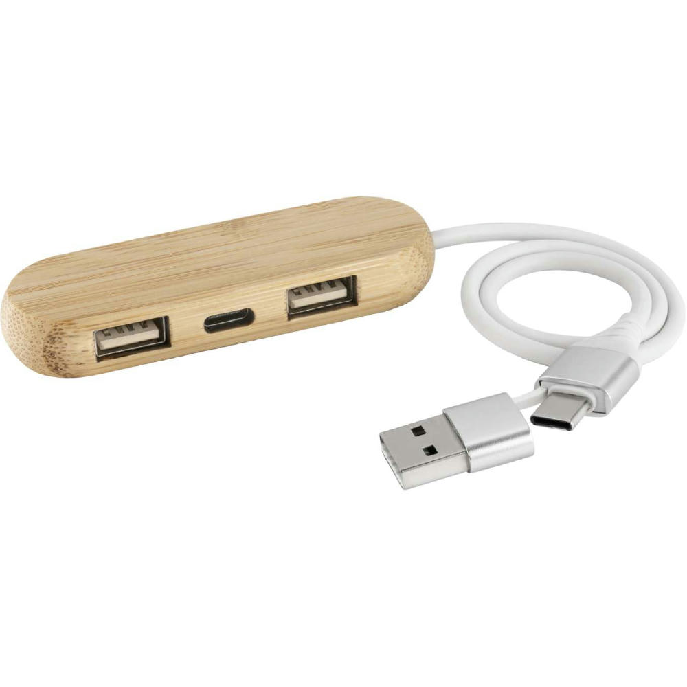 Metmaxx® Hub "MultiHub&Charge“ braun