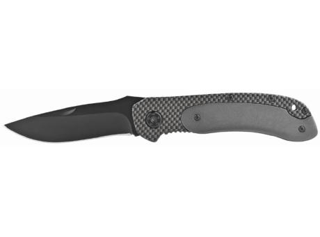 Metmaxx® Taschenmesser "CarbonHawk" silber