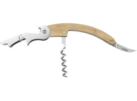 Metmaxx® Kellnermesser "Wine4you" braun