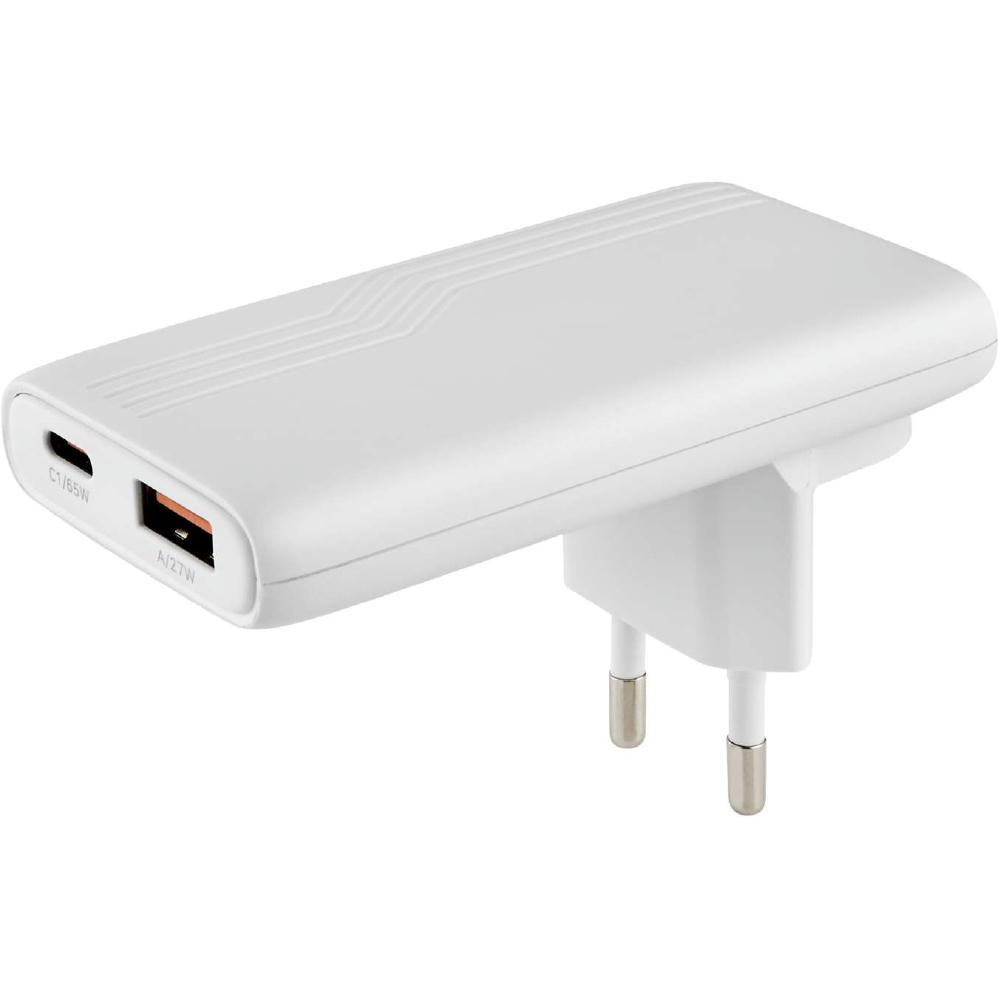 Metmaxx® Wallcharger "SlimChargePro65"