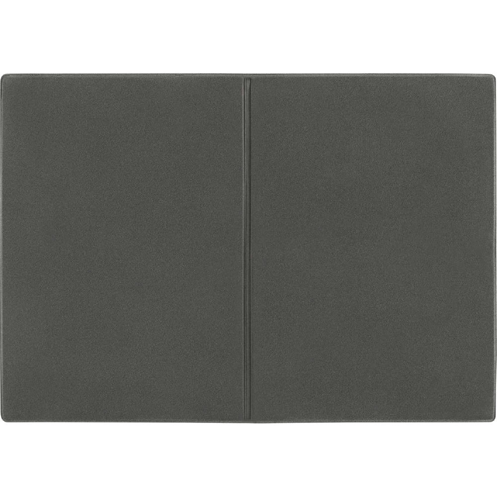 CreativDesign® Ausweistasche "4-fach" Velours grau