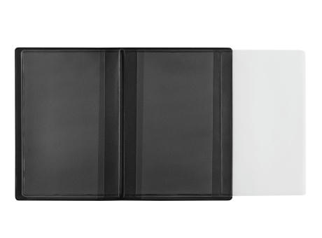 CreativDesign® Ausweistasche "5-fach" Veloursfolie schwarz
