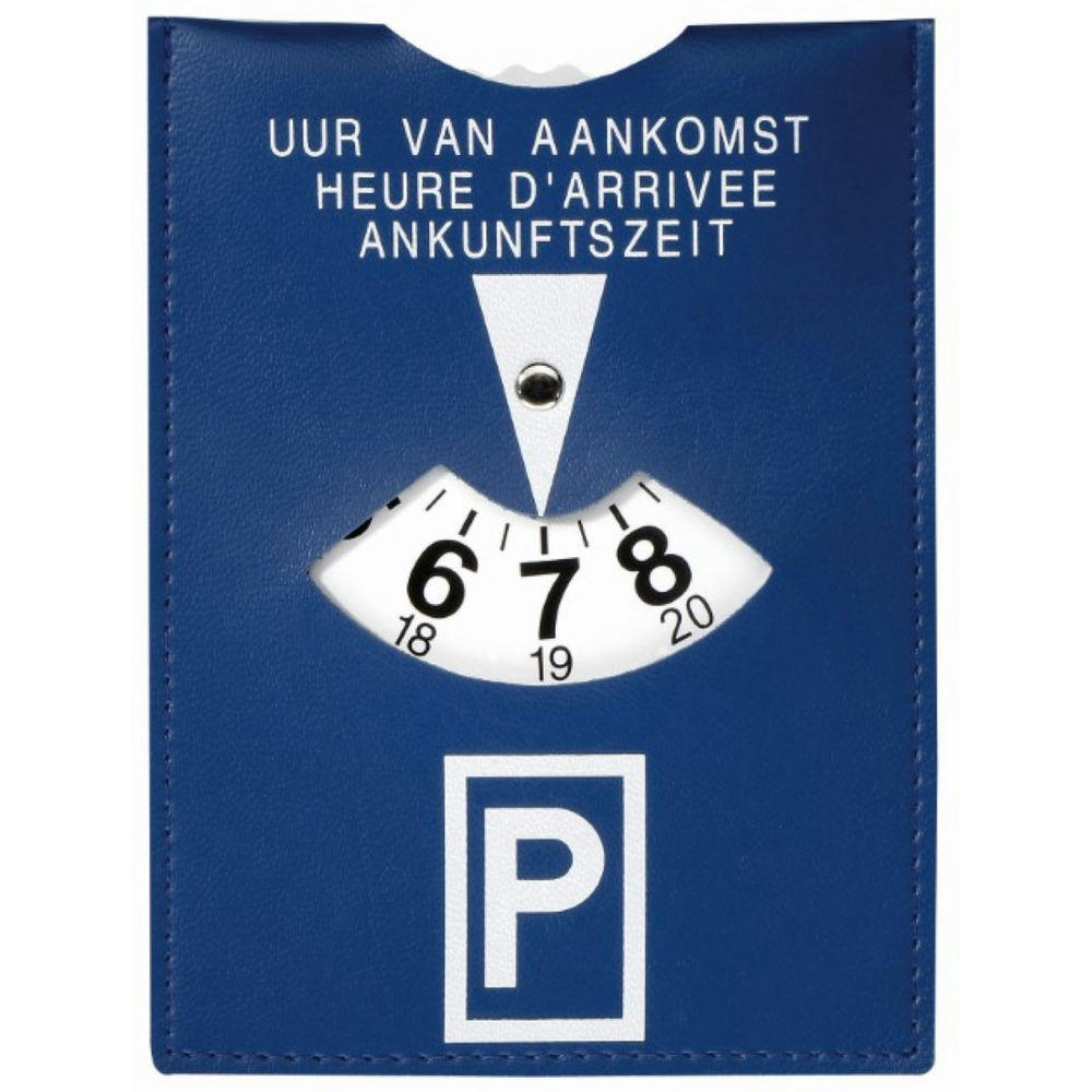 CreativDesign® Parkscheibe "Duo" blau