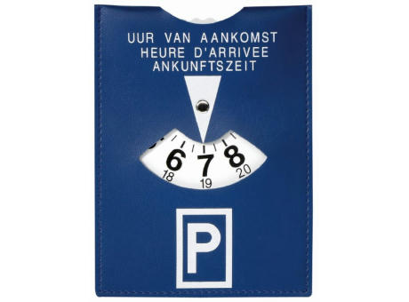 CreativDesign® Parkscheibe "Duo" blau