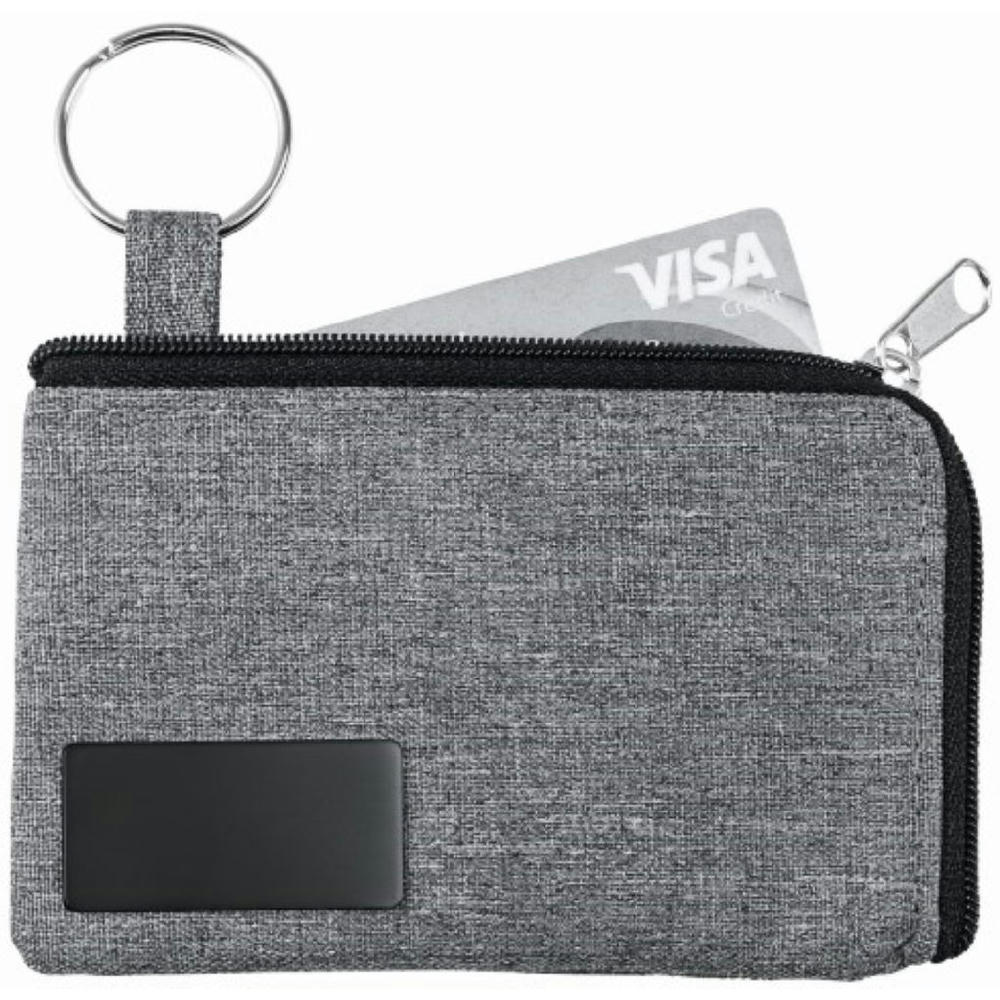 Blackmaxx® Schlüsseltasche "MetropolitanKey" grau