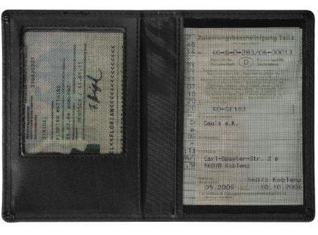 CreativDesign® Ausweistasche "TopClassNet" schwarz