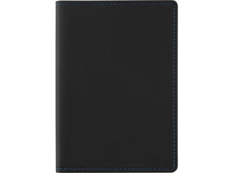 Blackmaxx® Ausweistasche "ColourCraft" schwarz/blau
