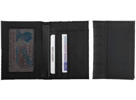 CreativDesign® Ausweistasche "Square" schwarz