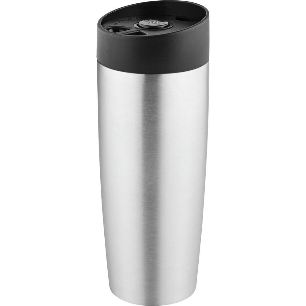 Metmaxx® Thermobecher "CremaExtensaMetallica" silber