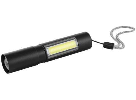 Metmaxx® Taschenlampe „BlackChargeMicro“ schwarz
