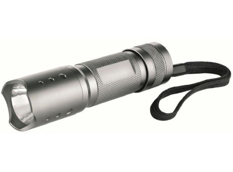 Metmaxx® LED MegaBeam Taschenlampe "MultiPower3Watt" titan