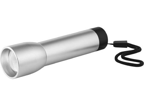Metmaxx® Taschenlampe "MetalRecharge Evo" silber