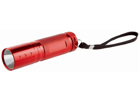 Metmaxx® LED MegaBeam Taschenlampe "GoRed3Watt" rot