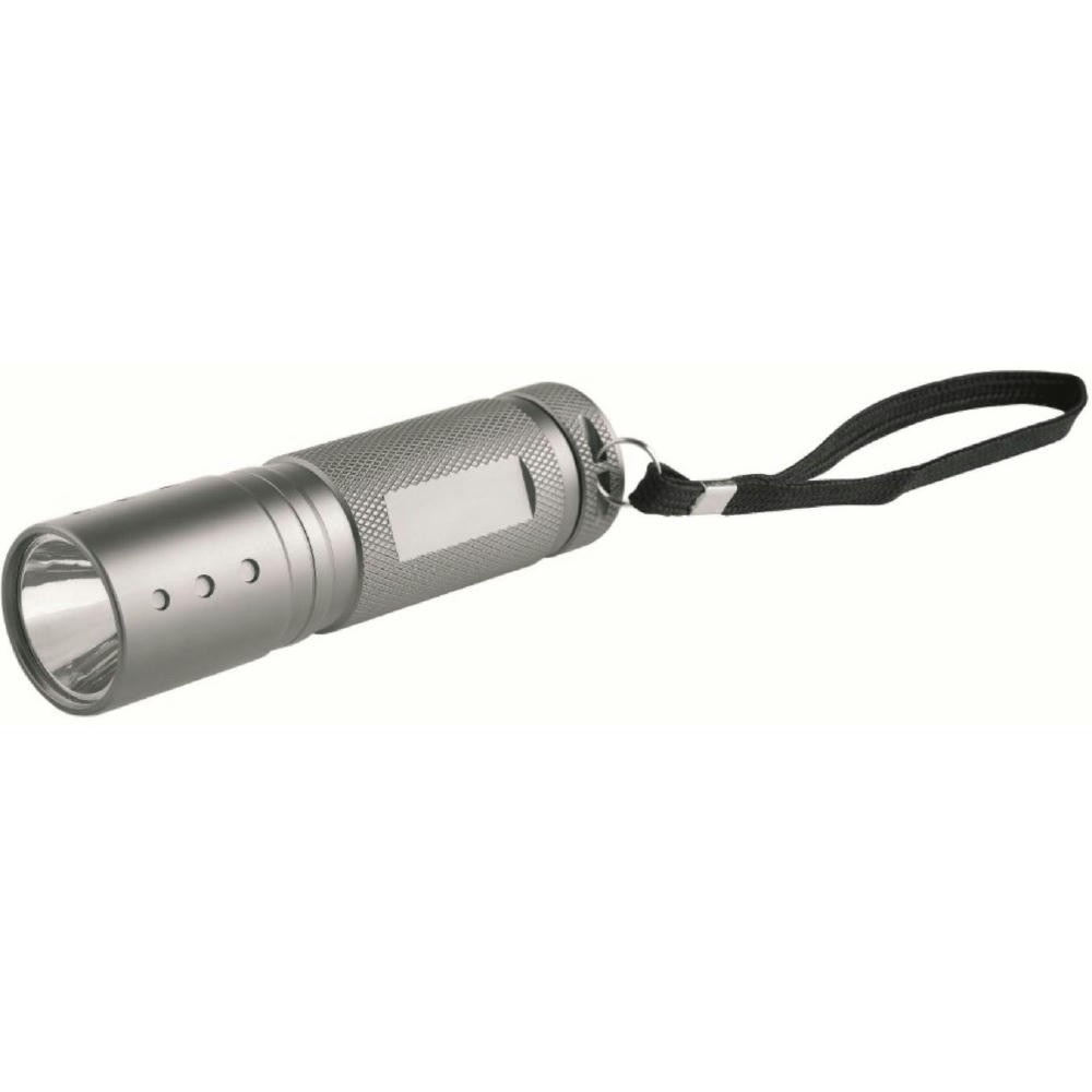 Metmaxx® LED MegaBeam Taschenlampe "GoTitan3Watt" titan