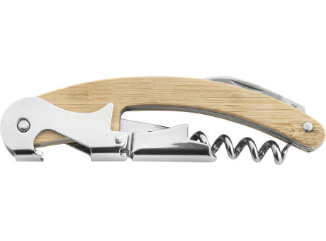 Metmaxx® Kellnermesser "Wine4you" braun