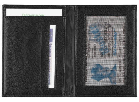 CreativDesign® Ausweistasche "LookBasic" schwarz