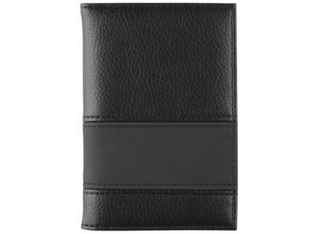 CreativDesign® Ausweistasche "LookPlus" schwarz/schwarz