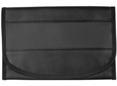 CreativDesign® Wagenpapiertasche "LookPlus" schwarz/schwarz