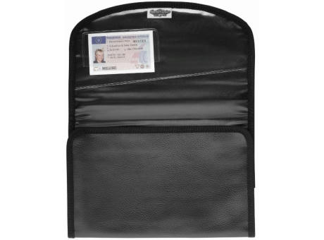 CreativDesign® Wagenpapiertasche "LookPlus" schwarz/schwarz