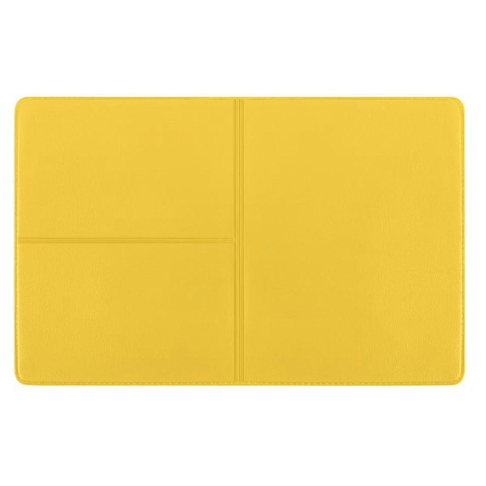 CreativDesign® Ausweistasche "Euro" Normalfolie gelb mit Einschub