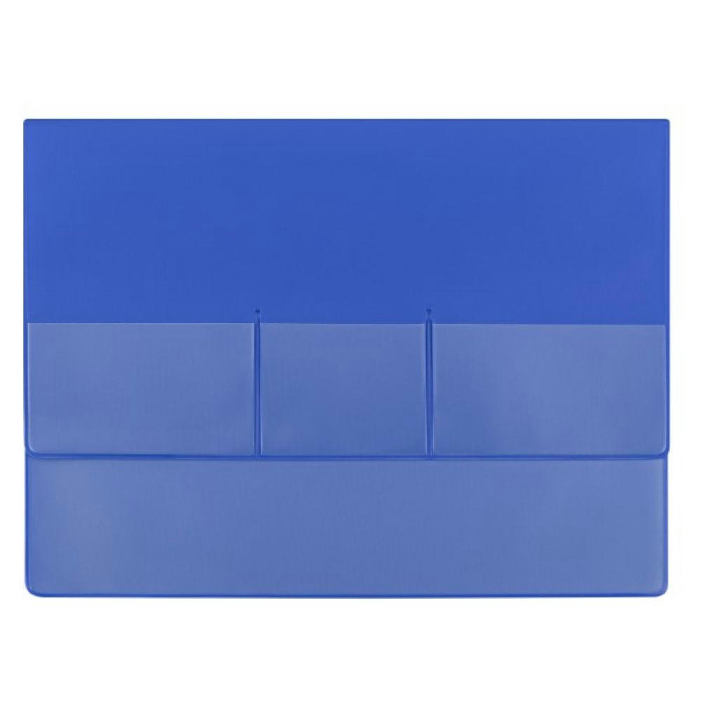 CreativDesign® Wagenpapiertasche "Folie4" Normalfolie blau