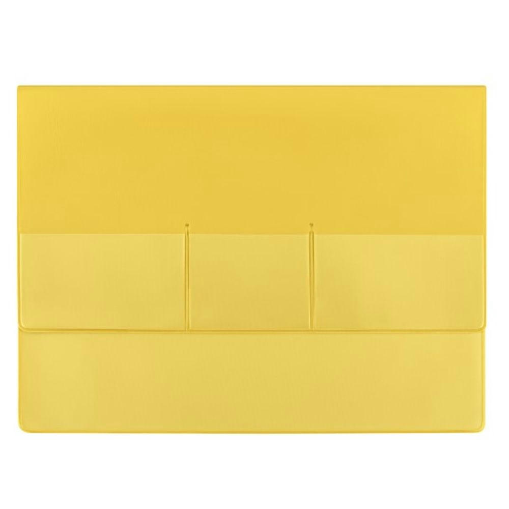 CreativDesign® Wagenpapiertasche "Folie4" Normalfolie  gelb
