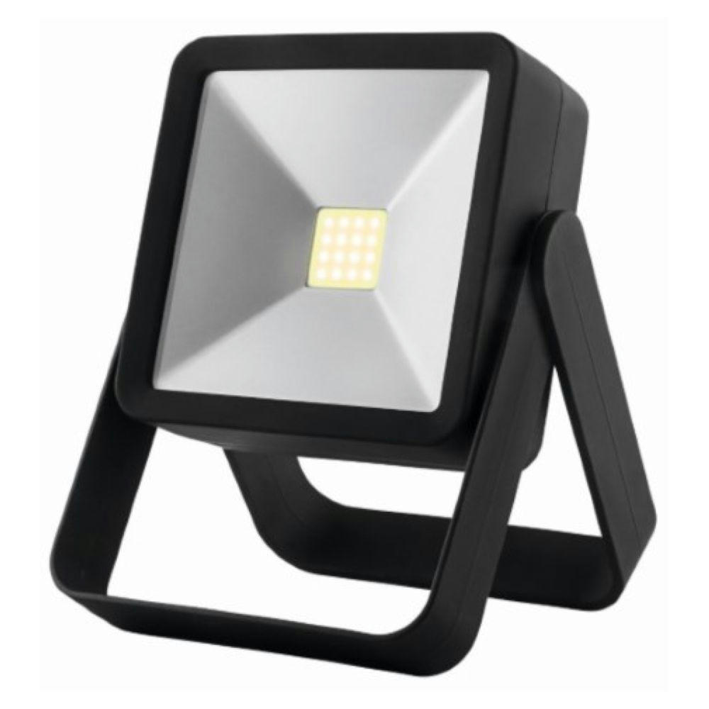 Metmaxx® LED MegaBeam Lampe "TheFlutlichtCOB" schwarz