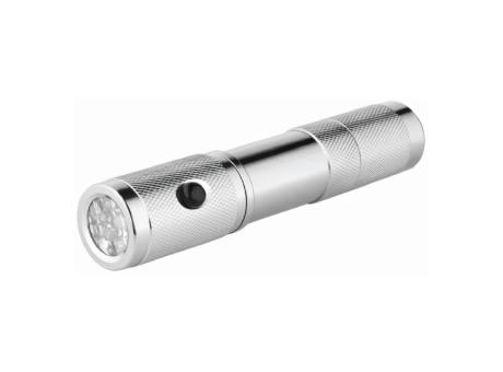 Metmaxx® LED MegaBeam Sicherheitslampe "PocketSecurity" silber