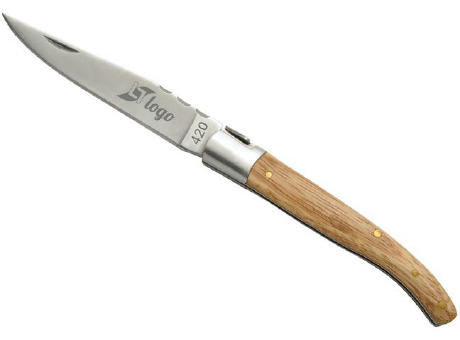 Taschenmesser 'Tradition', 11cm, Zebranoholz (etui)