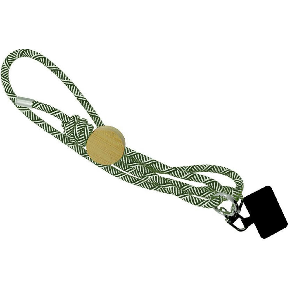 Smartphone-Lanyard 'Madrid', kaki RPET