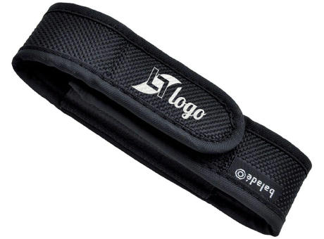 Etui aus Nylon 'Slim', klein, schwarz