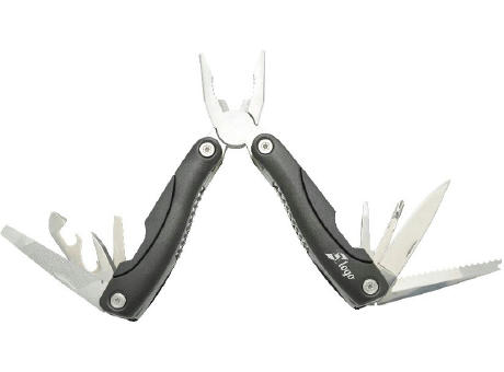 Multitool 'Locker', 12 Funktionen, Aluminium