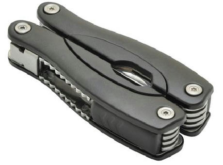 Multitool 'Locker', 12 Funktionen, Aluminium