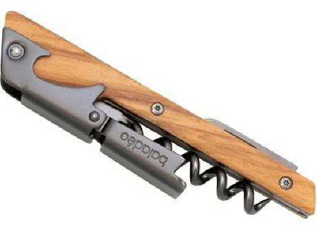 Kellnermesser 'Stavanger', Doppelhebel, Olivenholz