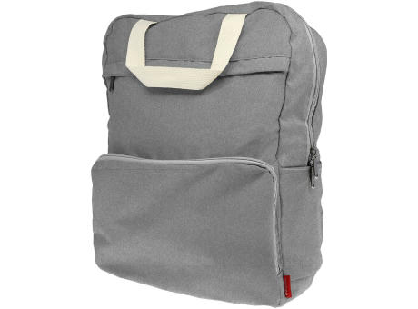 Faltbarer Rucksack 'Cordoba', meliertes Grau RPET