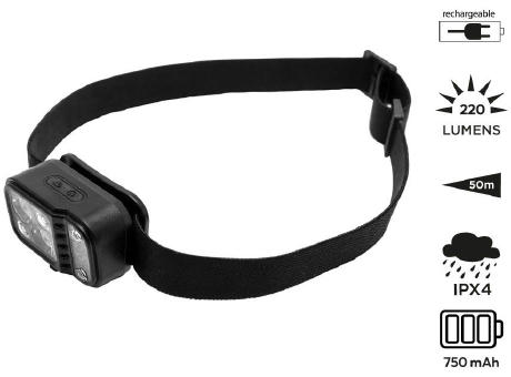 Wiederaufladbare Stirnlampe 5W 'Orion'