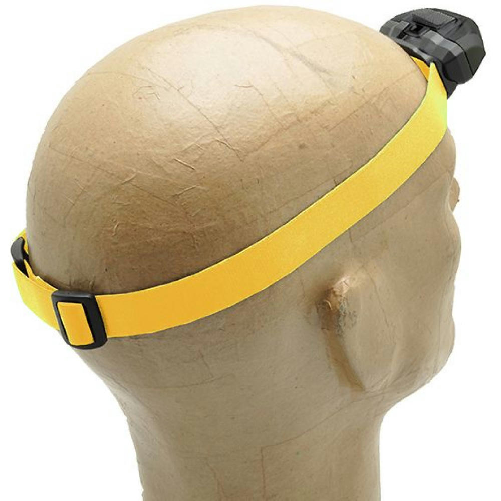 Elastisches Band 2,5cm für Stirnlampe 3W 'Sirius', grün