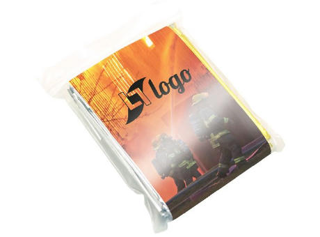 Rettungsdecke 2 Seiten (Polyethylen (PET) / Aluminium)