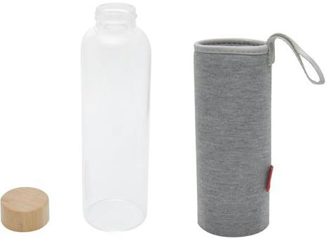 Glasflasche 'Reisui', 500 ml, Neoprenhülle