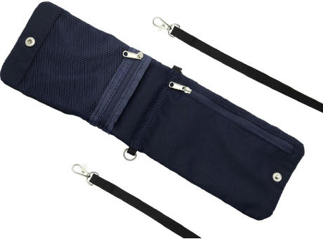 Täschchen 'Toledo', Polycotton Mitternachtsblau